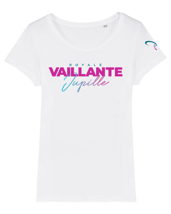 t-shirt coton Vaillante Jupille femme - Image 2